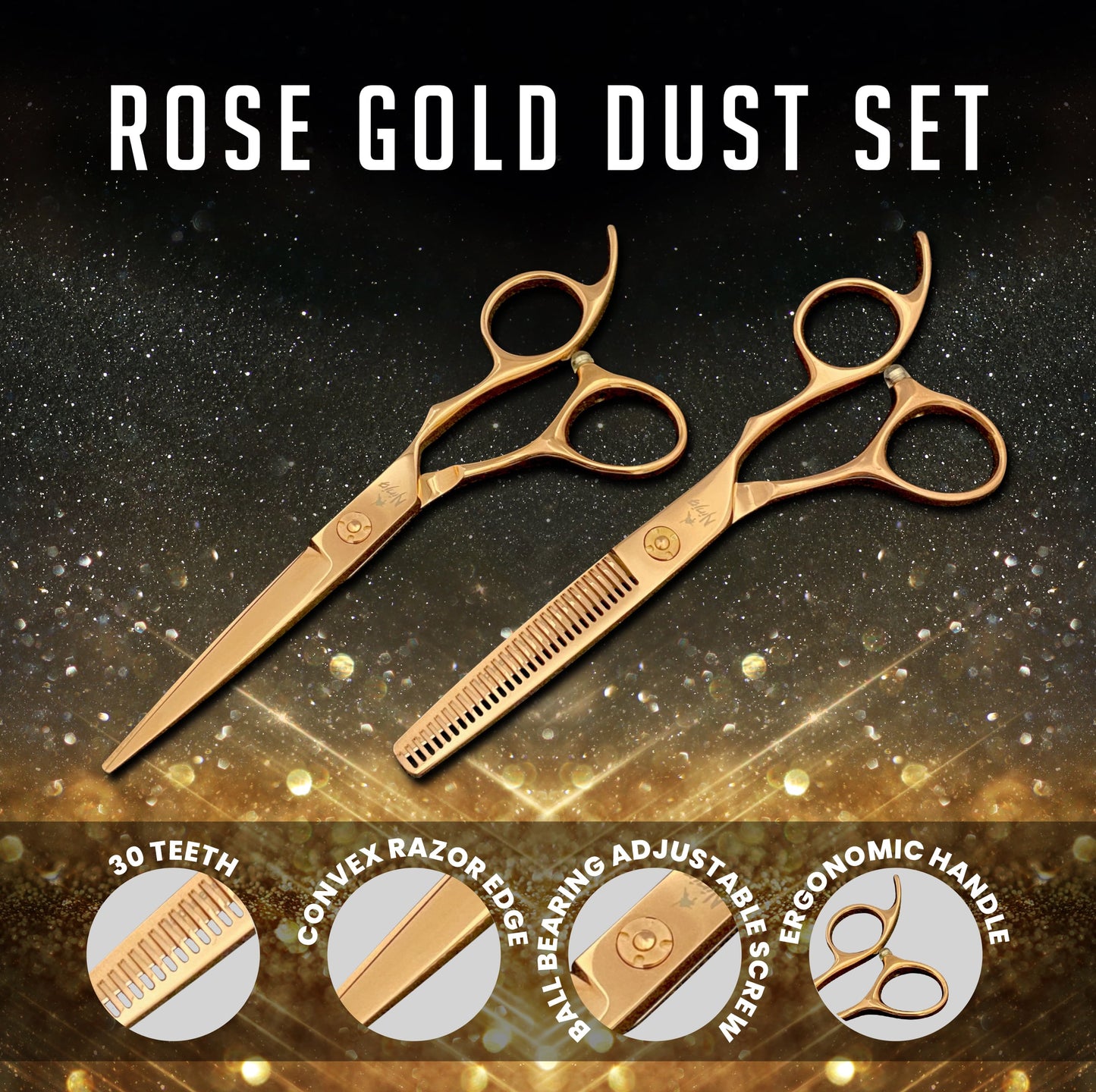 Rose Gold Dust Set